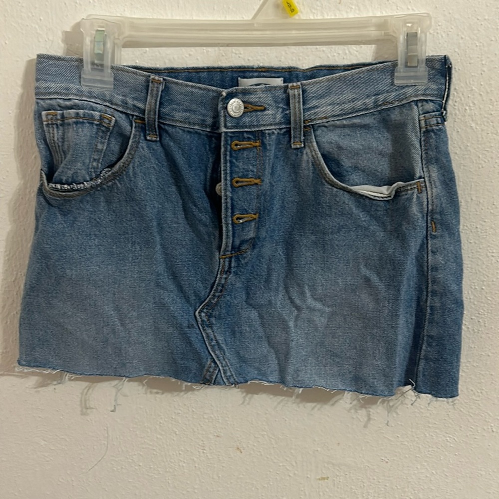 jean skirt